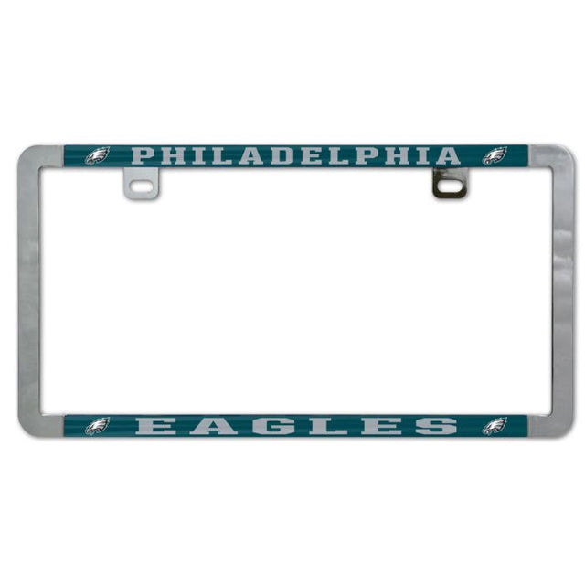 Philadelphia Eagles Metal Lic. Plate Frame Slim