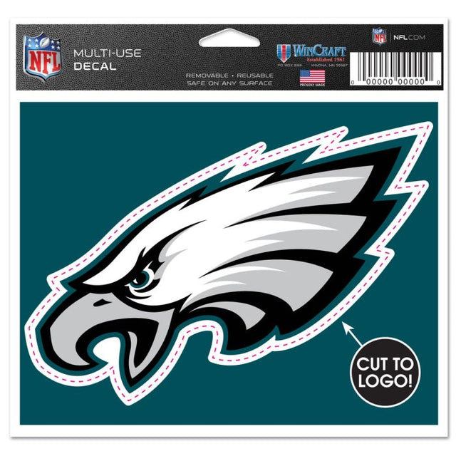 Philadelphia Eagles Multi-Use Decal - cut to logo 5" x 6"