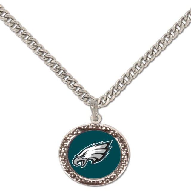 Philadelphia Eagles Necklace w/Charm Jewelry Card