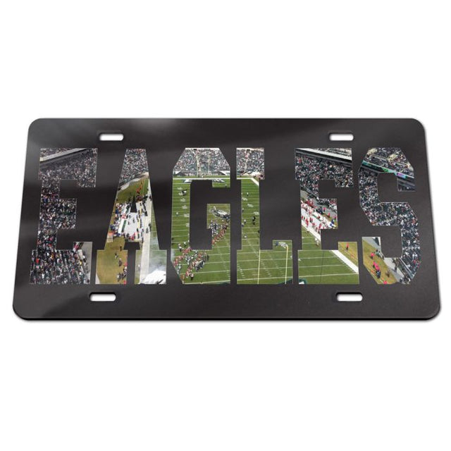 Philadelphia Eagles STADIUM Specialty Acrylic License Plate