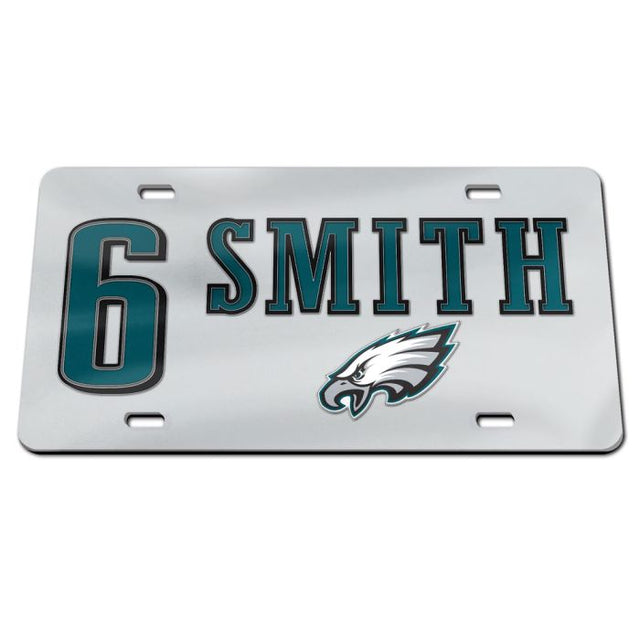 Philadelphia Eagles Specialty Acrylic License Plate Devonta Smith