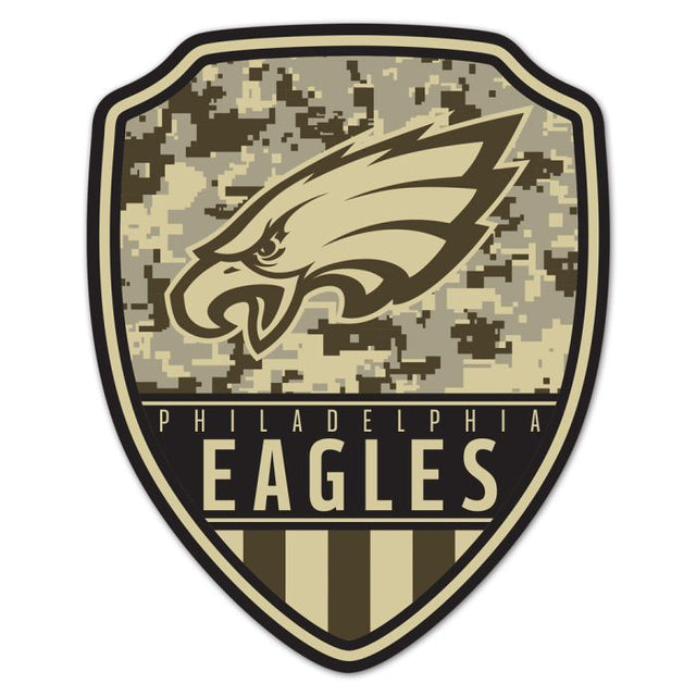 Philadelphia Eagles Standard Issue Wood Sign 11"X14"