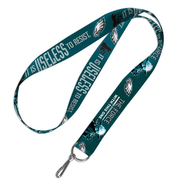 Philadelphia Eagles / Star Wars Yoda &amp; Vader Lanyard 1"