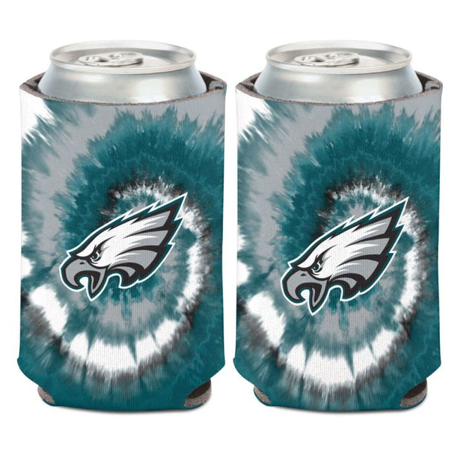 Enfriador de lata con teñido anudado de los Philadelphia Eagles, 12 oz.