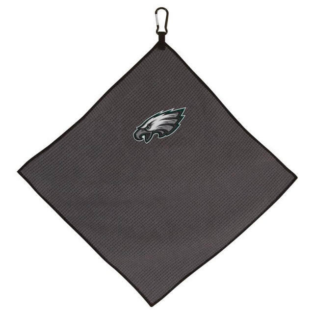 Philadelphia Eagles Towel - Grey Microfiber 15" x 15"