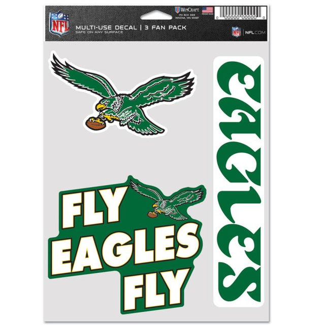 Philadelphia Eagles Vintage Multi Use 3 Fan Pack