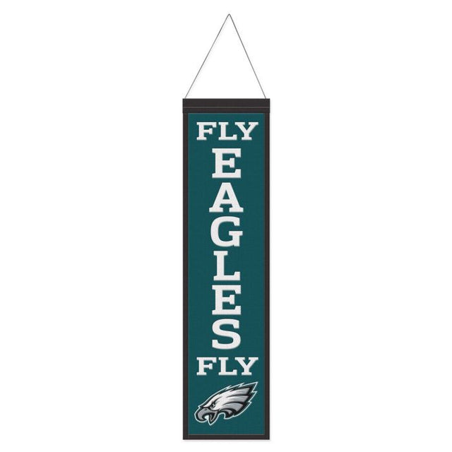 Philadelphia Eagles Wool Banner 8" x 32"