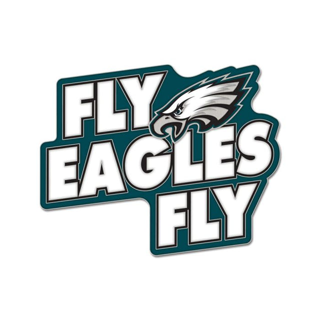 Philadelphia Eagles slogan Collector Enamel Pin Jewelry Card