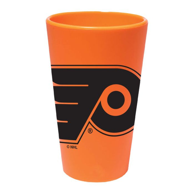 Vaso de pinta de silicona de 16 oz de los Philadelphia Flyers