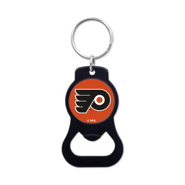 Philadelphia Flyers Black Bottle Opener Key Ring