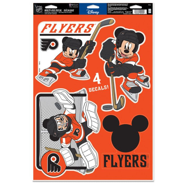 Philadelphia Flyers / Disney DISNEY Multi-Use Decal 11" x 17"