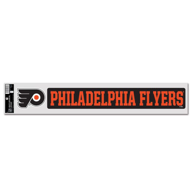 Calcomanías para fanáticos de los Philadelphia Flyers de 3" x 17"