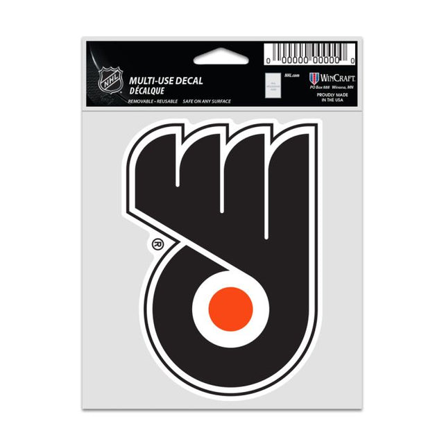 Calcomanías para fanáticos de los Philadelphia Flyers de 3,75" x 5"