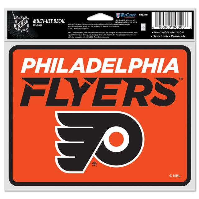 Calcomanías para fanáticos de los Philadelphia Flyers de 5" x 6"