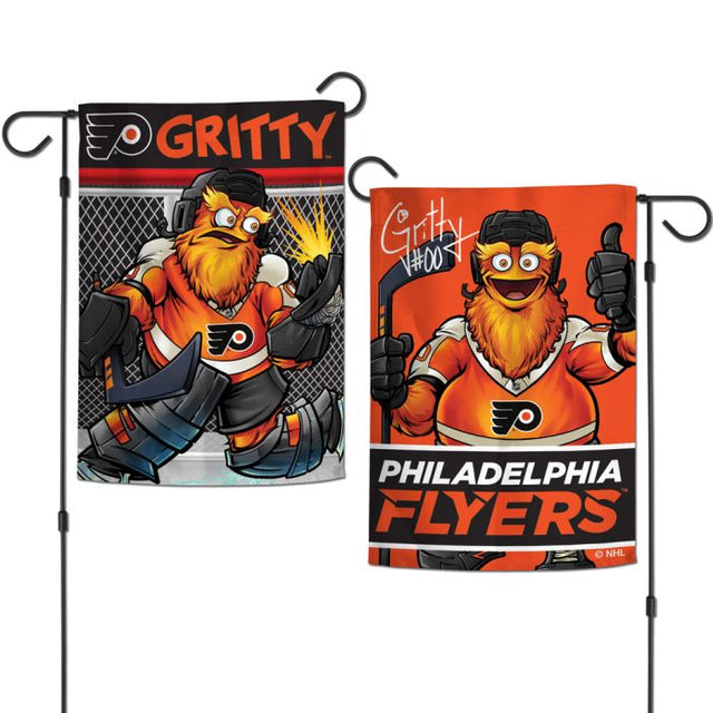 Banderas de jardín de los Philadelphia Flyers, de 2 lados, 12,5" x 18"