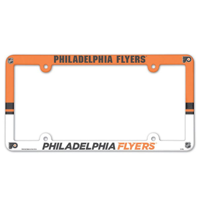 Marco para matrícula de los Philadelphia Flyers a todo color