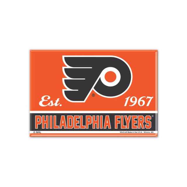 Philadelphia Flyers Metal Magnet 2.5" x 3.5"