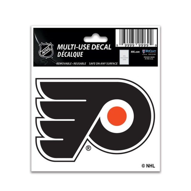 Calcomanía multiusos de los Philadelphia Flyers de 3" x 4"