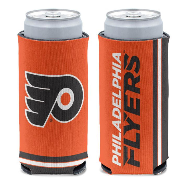 Refrigerador de latas delgado de 12 oz PRIMARY de los Philadelphia Flyers