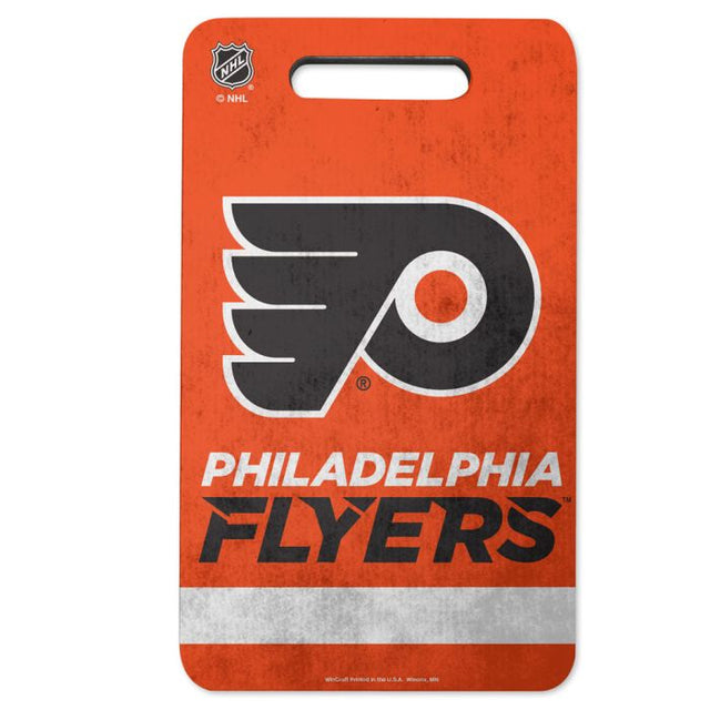 Cojín de asiento de los Philadelphia Flyers: almohadilla para rodillas de 10 x 17