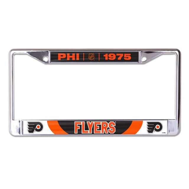 Philadelphia Flyers Special Edition Lic Plt Frame S/L Printed