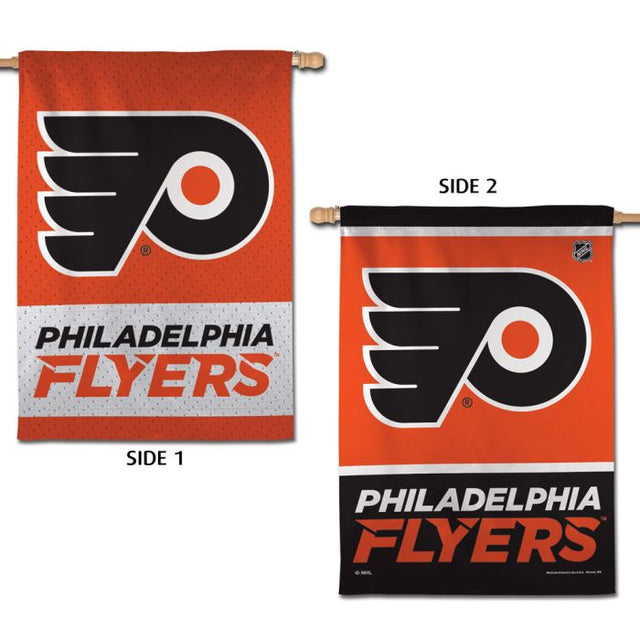 Philadelphia Flyers Vertical Flag 2 Sided 28" x 40"