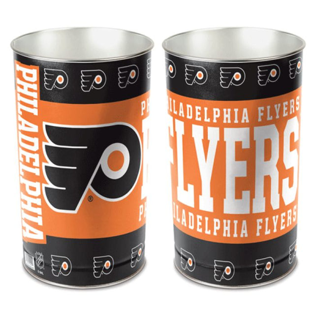 Papelera cónica de los Philadelphia Flyers de 15" de alto