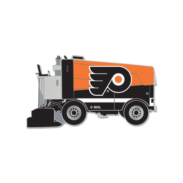 Tarjeta de joyería con pin de colección Zamboni de los Philadelphia Flyers