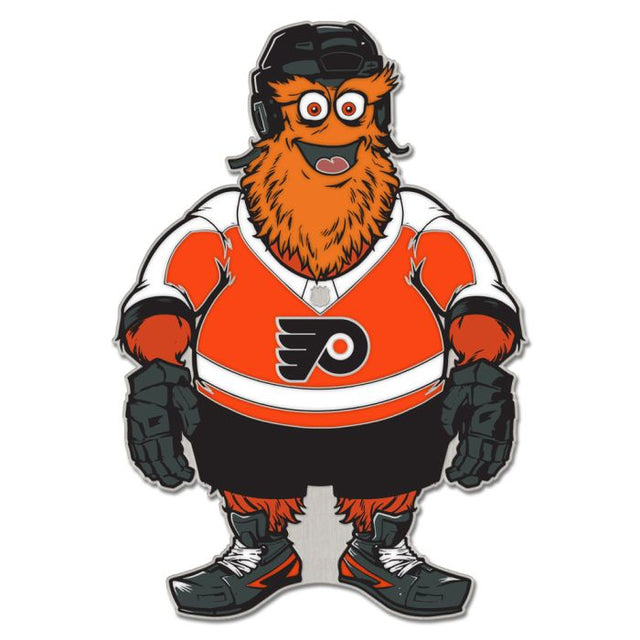 Tarjeta de joyería con pin esmaltado de colección de la mascota de los Philadelphia Flyers