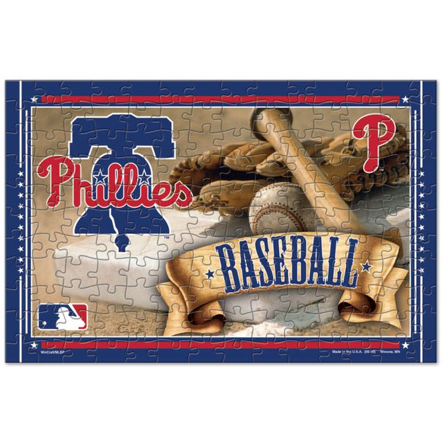 Rompecabezas de 150 piezas de los Philadelphia Phillies en caja