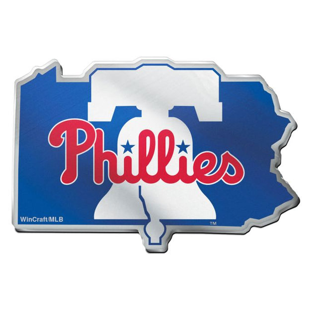 Emblema acrílico para automóvil de los Philadelphia Phillies