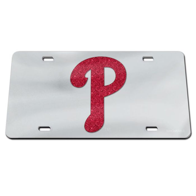 Philadelphia Phillies Acrylic Classic License Plates