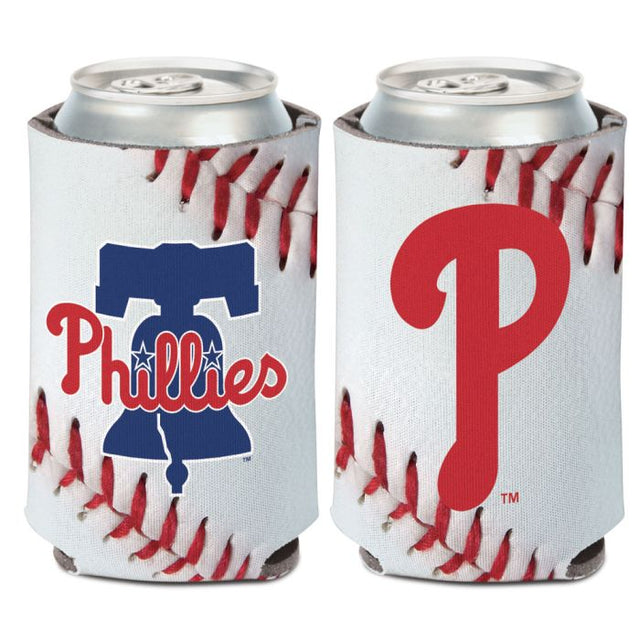 Enfriador de lata con diseño de pelota de los Philadelphia Phillies, 12 oz.