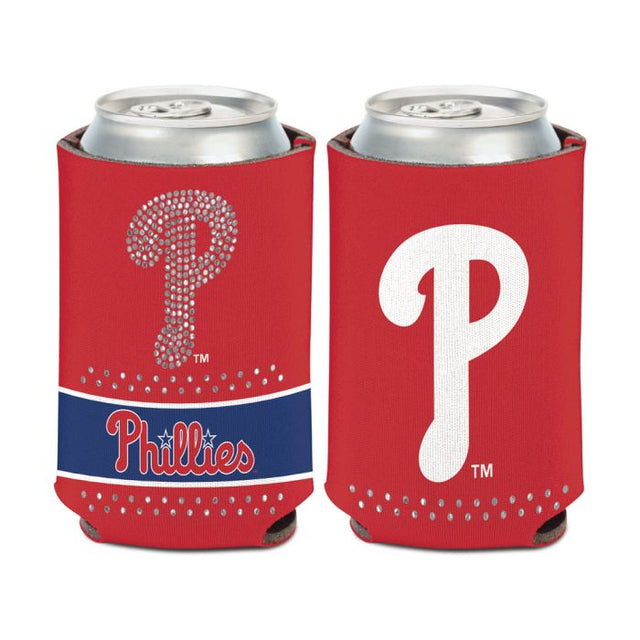 Enfriador de lata Bling de los Philadelphia Phillies de 12 oz.