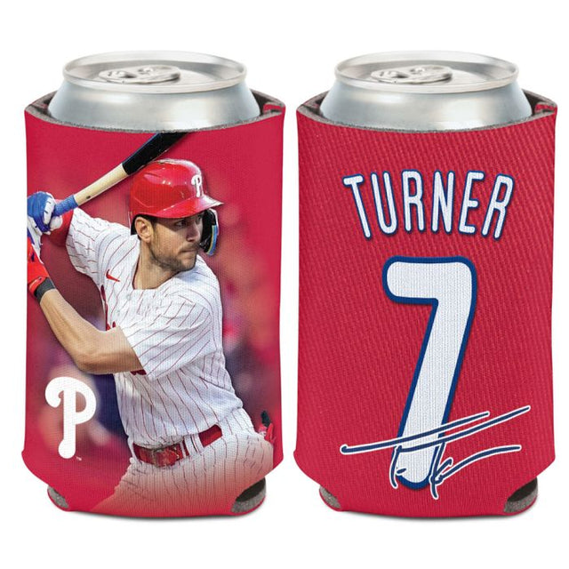 Enfriador de latas de 12 oz de los Philadelphia Phillies de Trea Turner