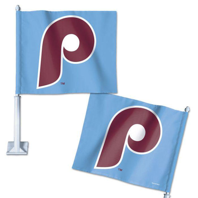 Philadelphia Phillies / Cooperstown Car Flag 11.75" x 14"