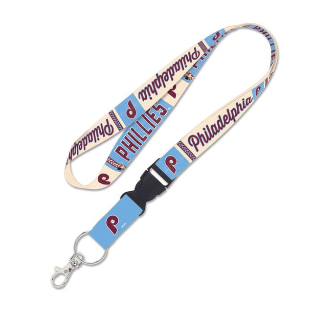 Philadelphia Phillies / Cooperstown Lanyard w/detachable buckle 1"