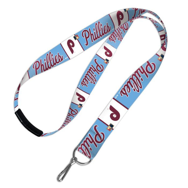 Cordones de los Philadelphia Phillies/Cooperstown con cierre de seguridad de 1"