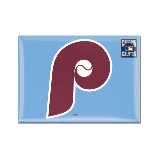 Philadelphia Phillies / Cooperstown Metal Magnet 2.5" x 3.5"