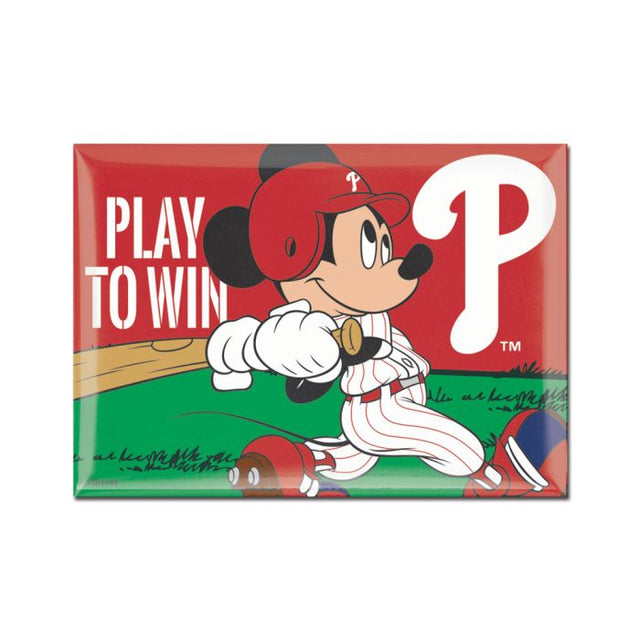 Philadelphia Phillies / Disney Metal Magnet 2.5" x 3.5"