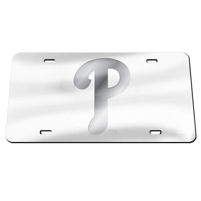 Placas de matrícula clásicas acrílicas FROST de los Philadelphia Phillies