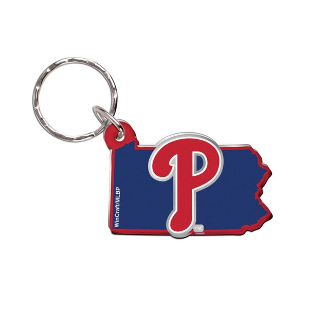 Llavero de los Philadelphia Phillies de forma libre