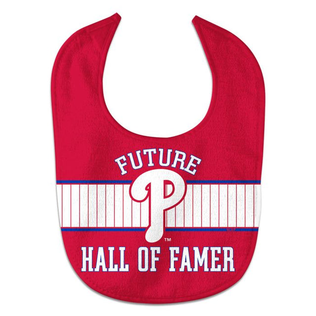 Philadelphia Phillies / Littlest Fan Future Hall of Famer All Pro Baby Bib