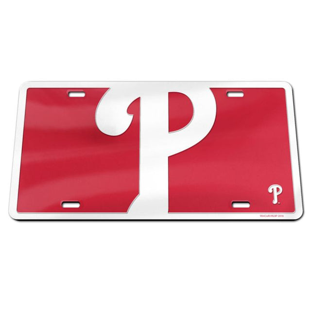 Matrícula especial acrílica MEGA de los Philadelphia Phillies