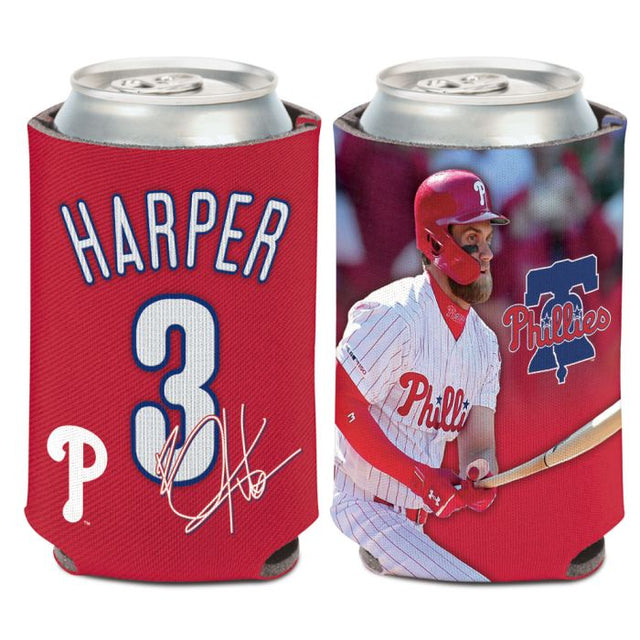 Hielera de 12 oz con imagen de los Philadelphia Phillies/Players de Bryce Harper