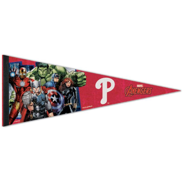 Philadelphia Phillies / Marvel (c) 2021 MARVEL Premium Pennant 12" x 30"