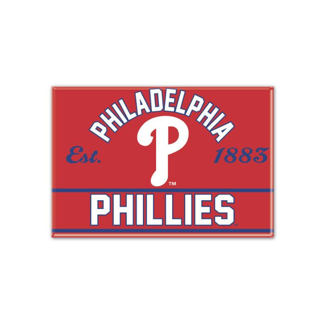 Philadelphia Phillies Metal Magnet 2.5" x 3.5"