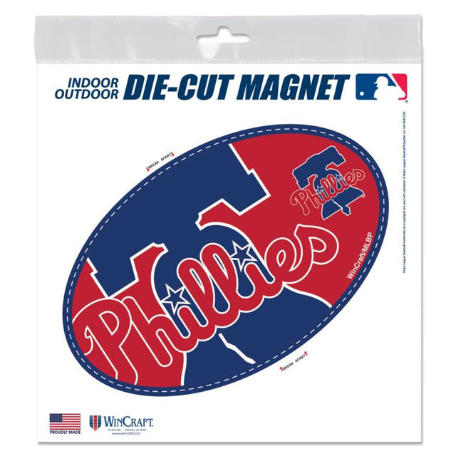 Philadelphia Phillies Outdoor Magnets 6" x 6"