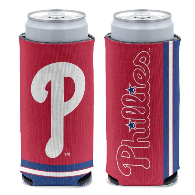 Philadelphia Phillies PRIMARY 12 oz Slim Can Cooler