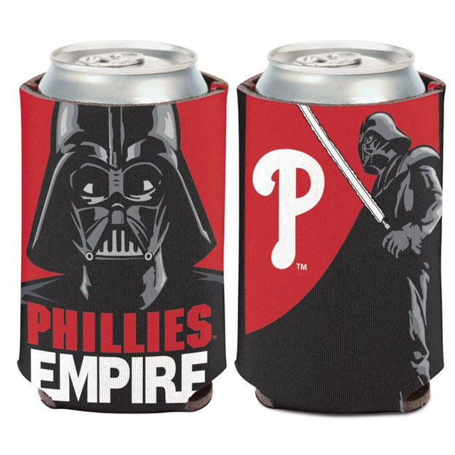 Enfriador de lata Philadelphia Phillies / Star Wars Darth Vader 12 oz.